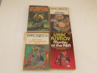 This is a lot of 12 Vintage Issac Asimov Science fiction books. The