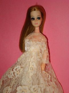 Vintage Dawn doll with Wedding Belle Dream Gown Topper TLC