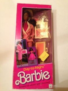 1984 Day To Night African American AA Barbie Doll NRFB MPN 7945
