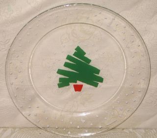 Dayton Hudson Arcoroc Christmas Tree 9 Plate S