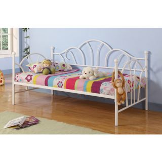 Victorian Traditional Twin Daybed   Metal Frame White  30 day returns