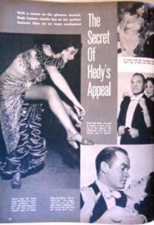 1952 Screenland Magazine Hedy Lamarr