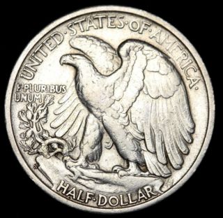 BU 1945 s Walking Liberty Half Dollar 