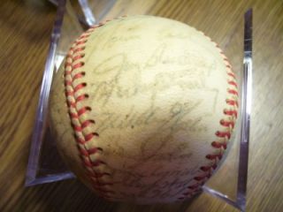 1968 Detroit Tigers World Series Autographed Ball PSA