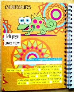Cuadernos Spiral Notebook Distroller Virgencita Plis PU