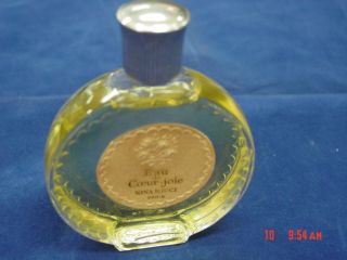 Vintage Eau de Coeur Joie Nina Ricci Perfume Cologne Lalique France