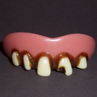  Rufus Fake Halloween Costume False Teeth Cavity Dentures Funny