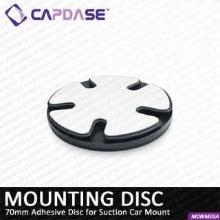  Adhesive 70mm Mounting Disc for Suction Car Mount on Dashboard Panel