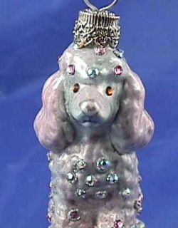 Jay Strongwater Poodle Ornament NIB No.11652492