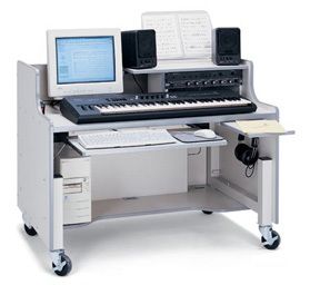 Wenger Music Computer Industrial Desk Station