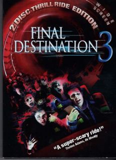 Final Destination 3 DVD 2006 2 Disc Set Widescre