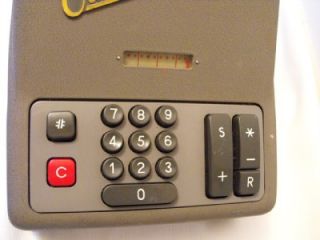 Original Odhner Electric Adding Machine Calculator Nice