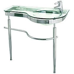 Decolav Tempered Glass Bathroom Lavatory Vanity Sink Vessel Bowl 2500T