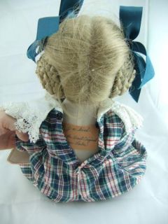 Devlin  OOAK 21 Cloth Doll by American Artist Lynn Laber from The