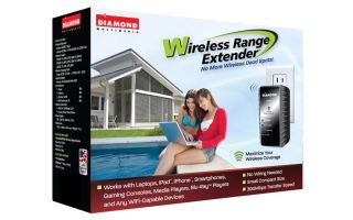 Diamond Multimedia WR300N Wireless N Range Extender Brand New