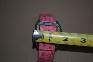 Ladies Luxess 1013SD Diamond Pink Leather Watch Daxx