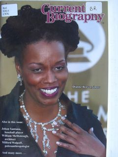 Dianne Reeves 2006 Current Biography Mag Johan Santana William