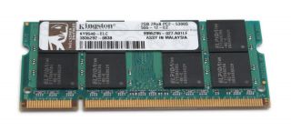  2GB PC2 5300s DDR2 667MHz DDR2 RAM Notebook System Memory KY9540 ELC