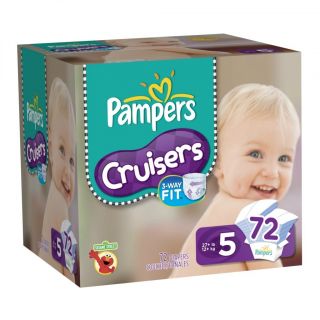 Diapers! Pampers Cruisers 72ct, Huggies snug & dry 31ct, Luvs Ultra
