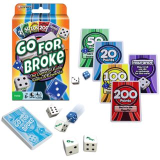 product description go for broke is a fast paced game