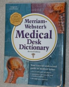 Merriam Websters Medical Desk Dictionary Revised Edit
