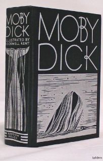 Moby Dick Melville Rockwell Kent 1st Trade Edition