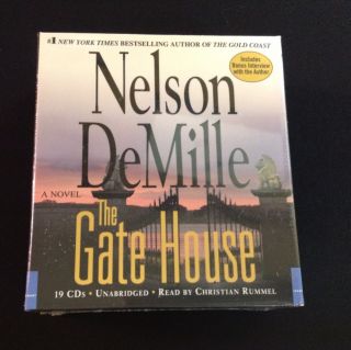 sealed THE GATE HOUSE Nelson DeMille 19 CD unabridged AUDIOBOOK