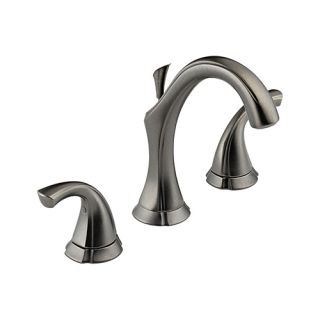 Delta 3592 PT Addison Two Handle Widespread Bathroom Sink Faucet Aged