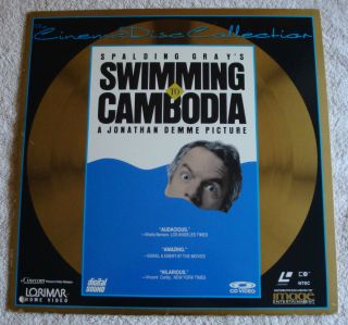  Grays SWIMMING TO CAMBODIA LaserDisc LD, Jonathan Demme, Image ID5163