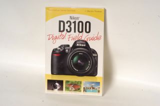 Dennis Thomas Digital Field Guide for Nikon D3100 Excellent