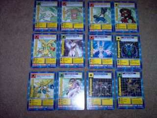 Digimon Cards Set of 12 Movie Promo Cards