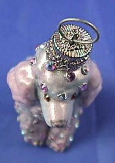 jay strongwater poodle ornament new in the box no tags no 11652492