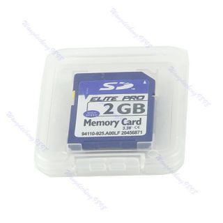  2G SD Secure Digital Flash Memory Card for Camera GPS Case New