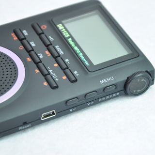  pocket size designed digital radio which has the frequency coverage
