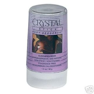 Le Crystal Naturel Deodorant Mineral Travel Size Stick
