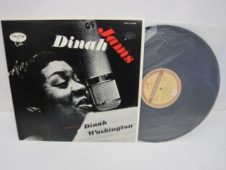 Dinah Jams Dinah Washington EXPR 1013 MONO 33 RPM Vinyl Record LP