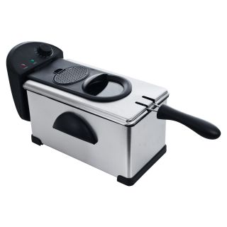 Chef Buddy™ Electric Deep Fryer Stainless Steel   3.20 Quart