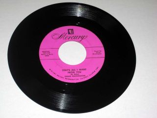 45 RPM Dinah Washington You Stay on My Mind Thats All I Want from You