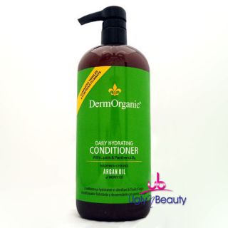 DermOrganic Daily Hydrating Conditioner 33 8 FL oz 1 L Made with Argan