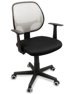  Mesh Ergonomic Office Task Chair with Rubber Anti Scuff Wheels