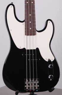 Fender Mike Dirnt Precision Bass Black Electric P Bass Guitar Green