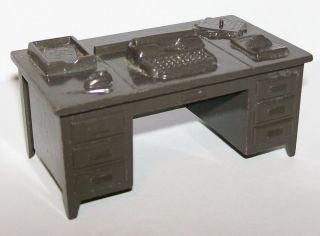 50s Marx US Army Training Center Military Office Desk