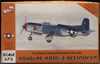72 Olimp Pro Douglas XBTD 2 Destroyer Composite Bomber