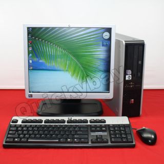 HP DC5800 Desktop Computer Core 2 Duo/ Windows 7/ 4GB/ 2TB + 17 LCD