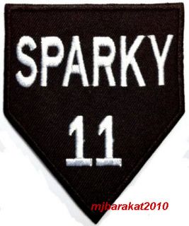 Detroit Tigers Sparky Anderson 11 Memorial Iron Patch