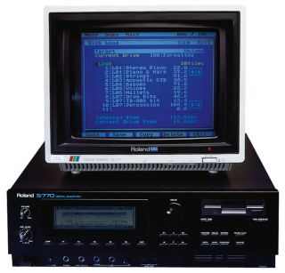Roland s 750 s 770 Operating System Startup Disk OS