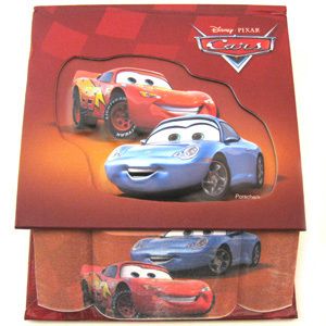 Disney Cars 3D Lightning and Sally Notepad
