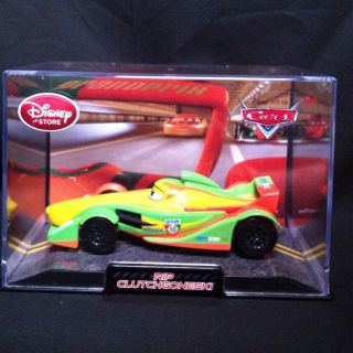 Disney Store Cars 2 Rip Clutchgoneski Racer Diecast Collector Case
