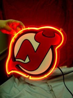 New Jersey Devils Hockey Beer Bar Neon Light Sign PP014