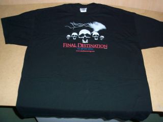 Final Destination Death Is Coming Movie Poster T Shirt